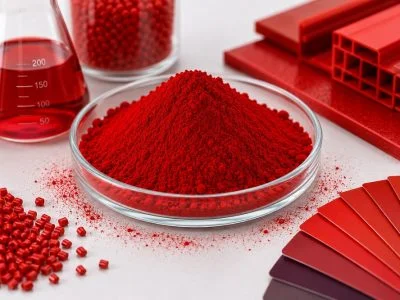 Dados técnicos do pigmento vermelho 177: resistência ao calor, resistência à luz e estabilidade química.