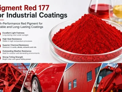 Pigmento Vermelho 177 para Revestimentos Industriais: Por que ele é o pigmento vermelho de alto desempenho preferido?