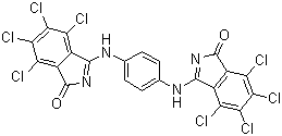 Estrutura molecular do pigmento-110-amarelo