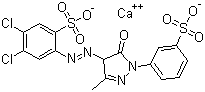 Estrutura molecular do pigmento-183-amarelo