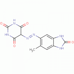 Pigmento-laranja-64-Estrutura Molecular