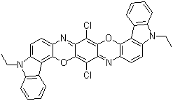 Pigmento-violeta-23-Estrutura Molecular
