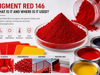 O que é o pigmento vermelho 146 e onde ele é utilizado?